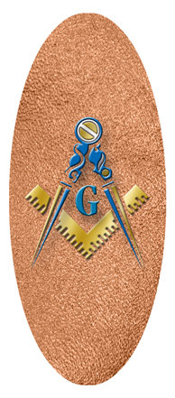 Masonic Lodge Shimmer Copper